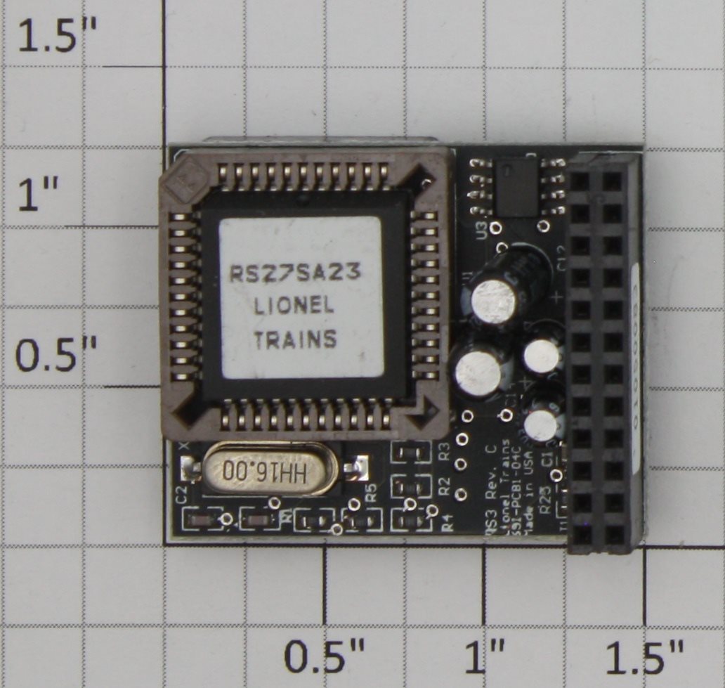 Lionel 691RS40015 D&RGW Challenger #3800 Railsounds 4.0 PCB Circuit Board