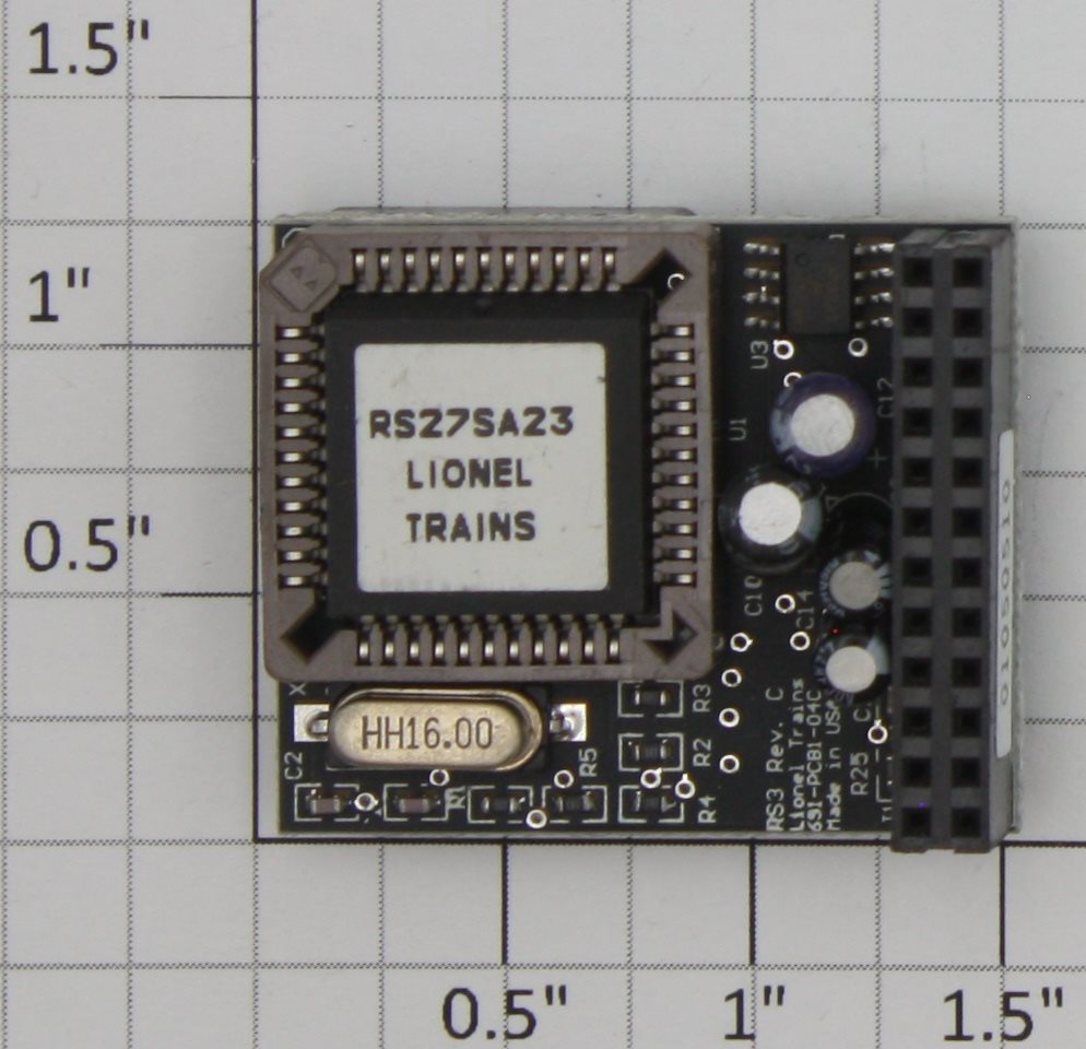 Lionel 691RS40014 D&H Challenger #1527 Railsounds 4.0 PCB Circuit Board