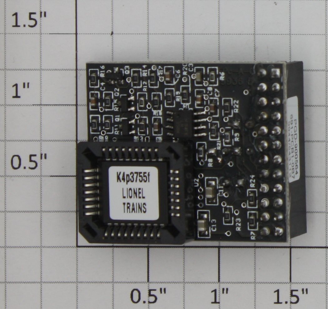 Lionel 691PCB10B7 PRR K-4 #3755 Railsounds 4.0 PCB Circuit Board