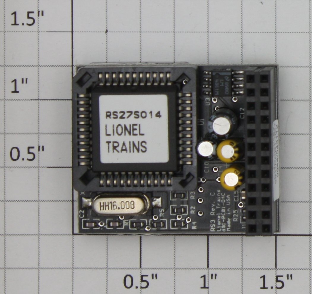 Lionel 691PCB10B7 PRR K-4 #3755 Railsounds 4.0 PCB Circuit Board