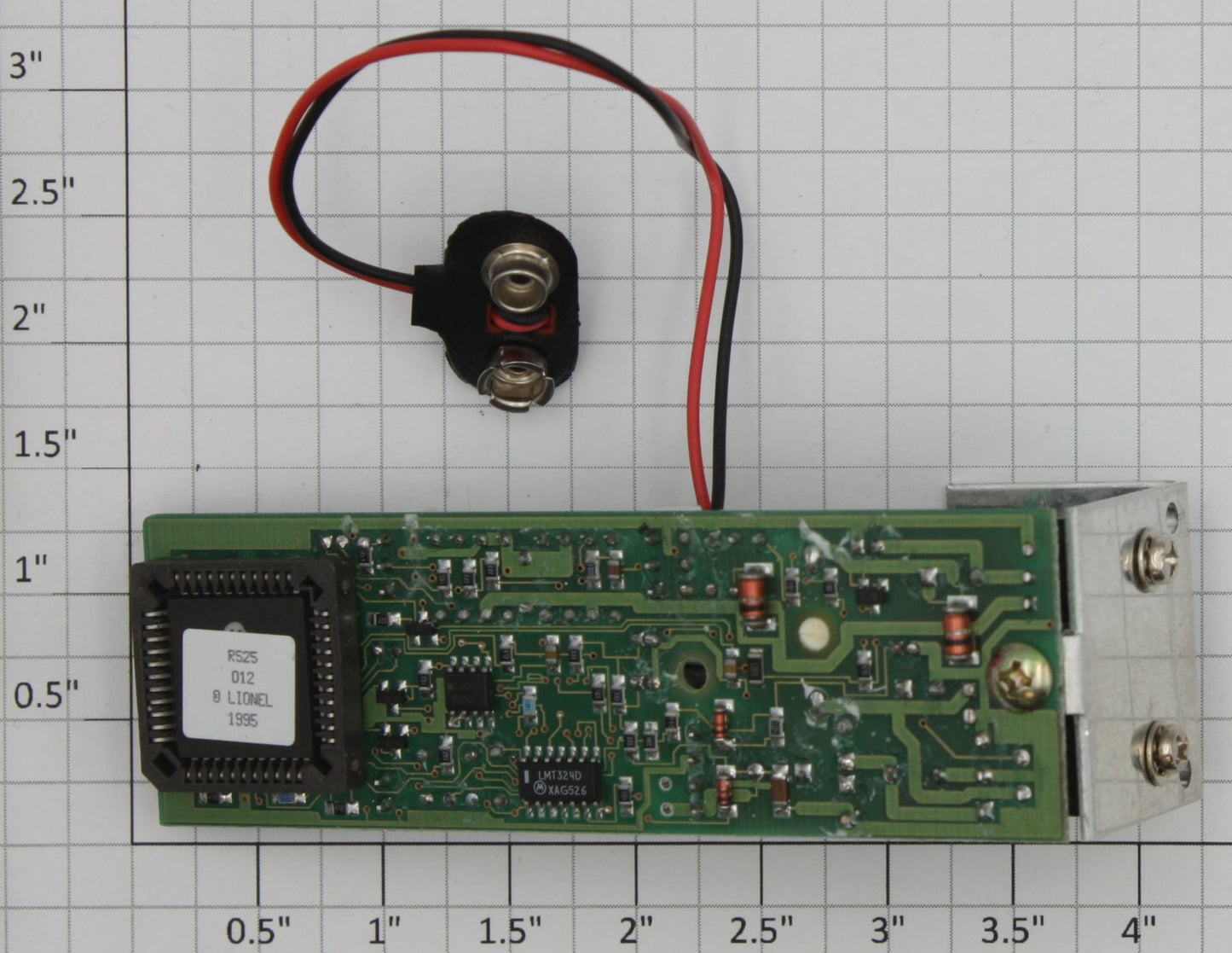 Lionel 6108124040 ACL F-3B #342B Railsounds 2.5 PCB Circuit Board