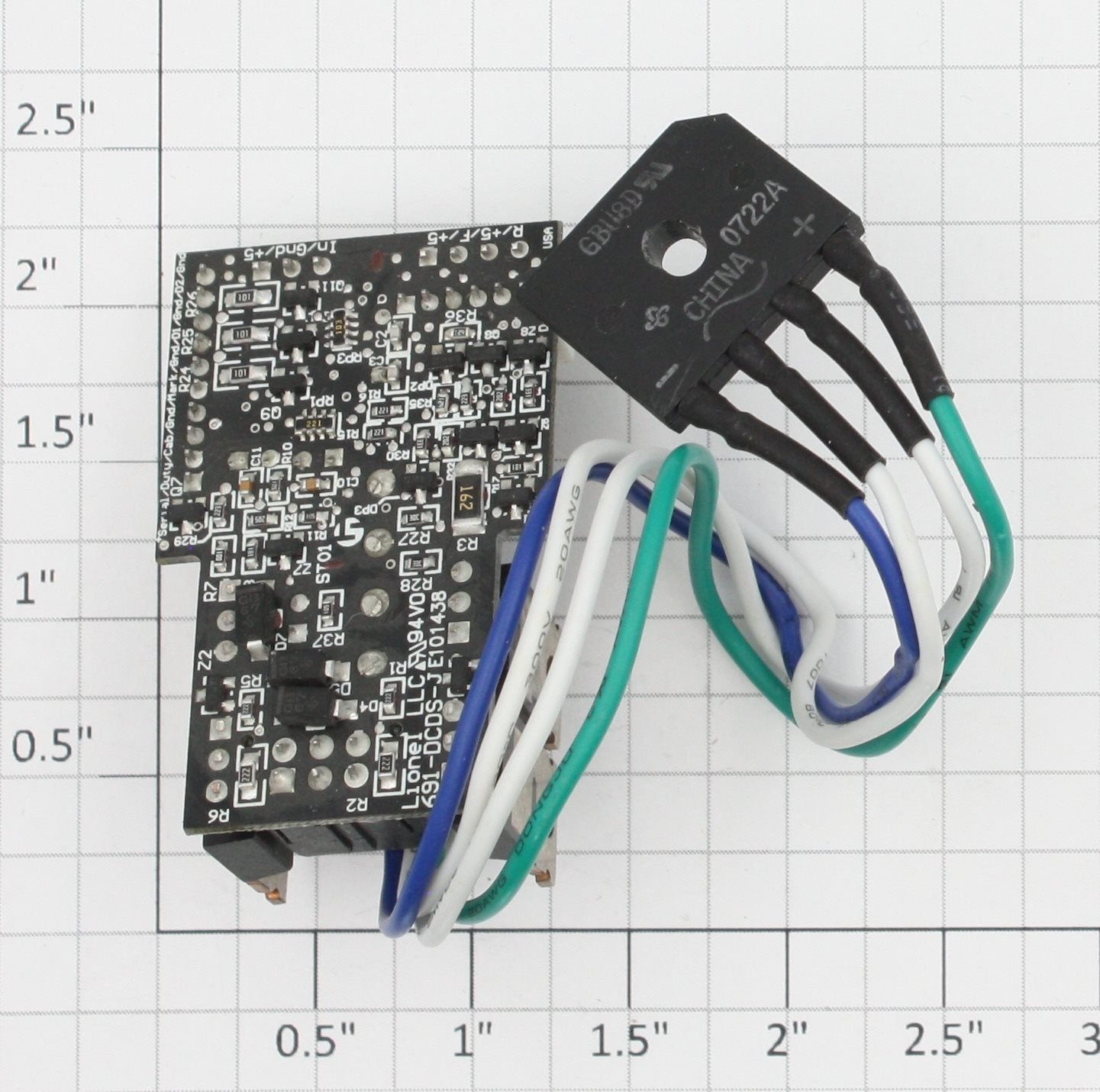 Lionel 691DCDS118 DCDS-J MOTOR DRIVER BOARD (S1A CODE)