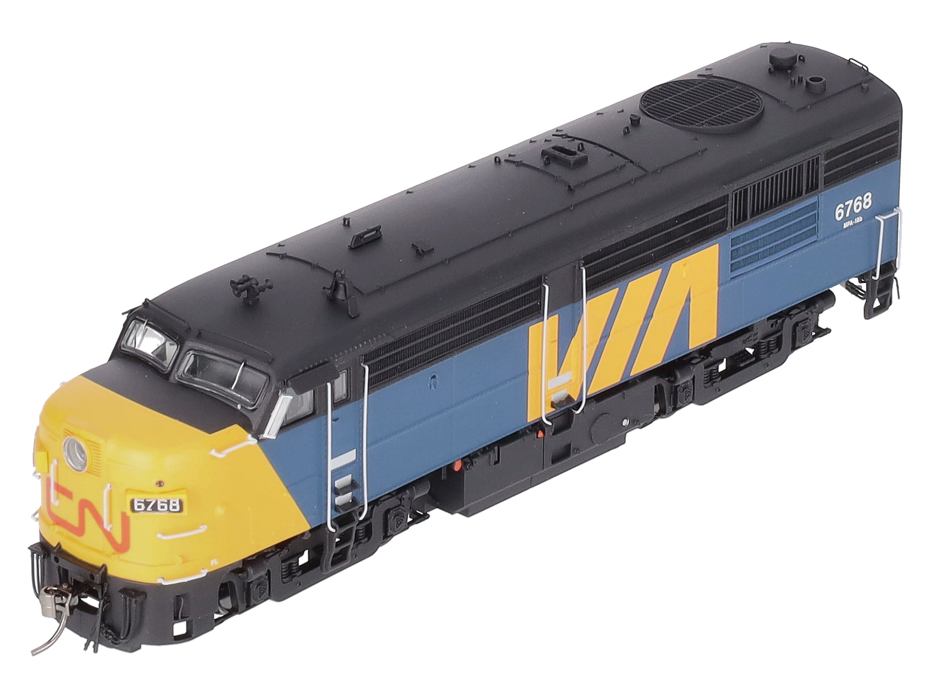 Rapido Trains 20525 HO VIA Rail Canada MLW FPA4 with Sound & DCC #6768