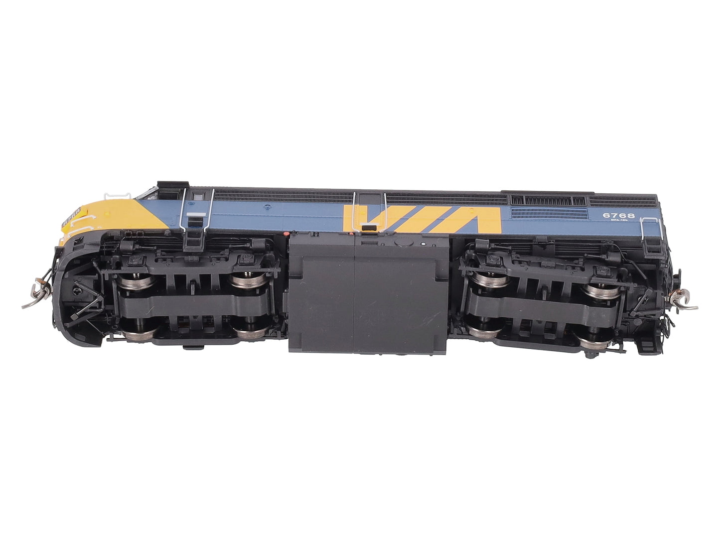 Rapido Trains 20525 HO VIA Rail Canada MLW FPA4 with Sound & DCC #6768