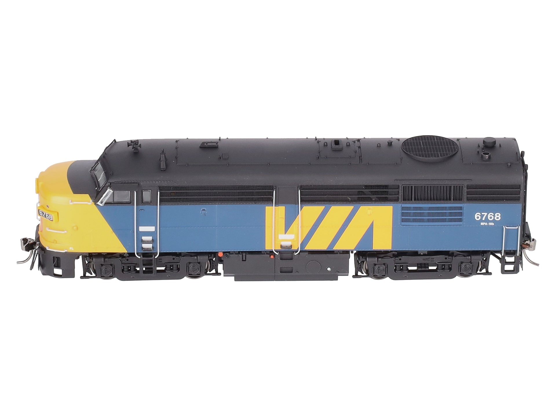 Rapido Trains 20525 HO VIA Rail Canada MLW FPA4 with Sound & DCC #6768