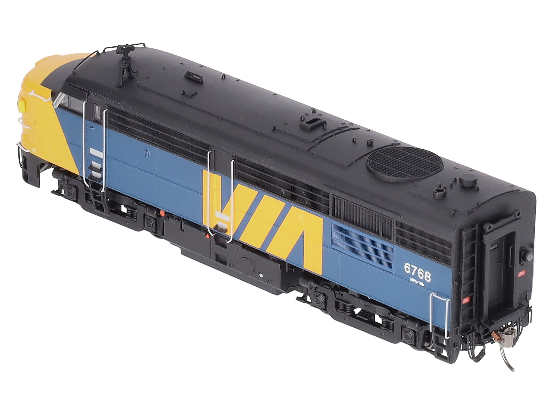 Rapido Trains 20525 HO VIA Rail Canada MLW FPA4 with Sound & DCC #6768