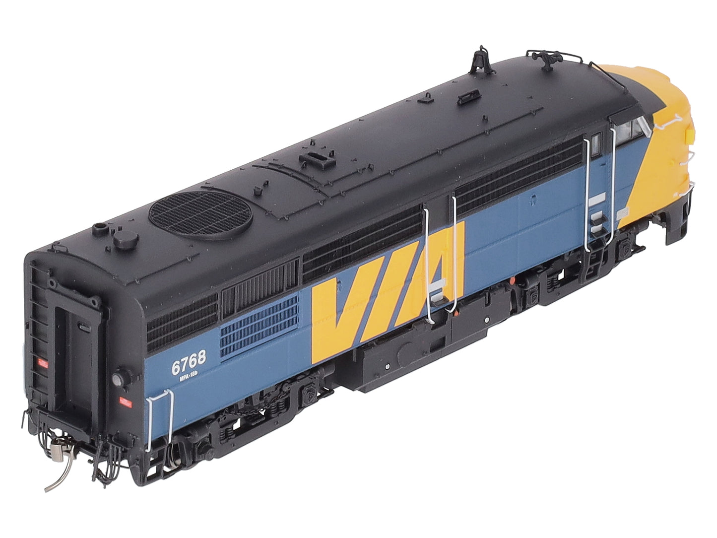 Rapido Trains 20525 HO VIA Rail Canada MLW FPA4 with Sound & DCC #6768