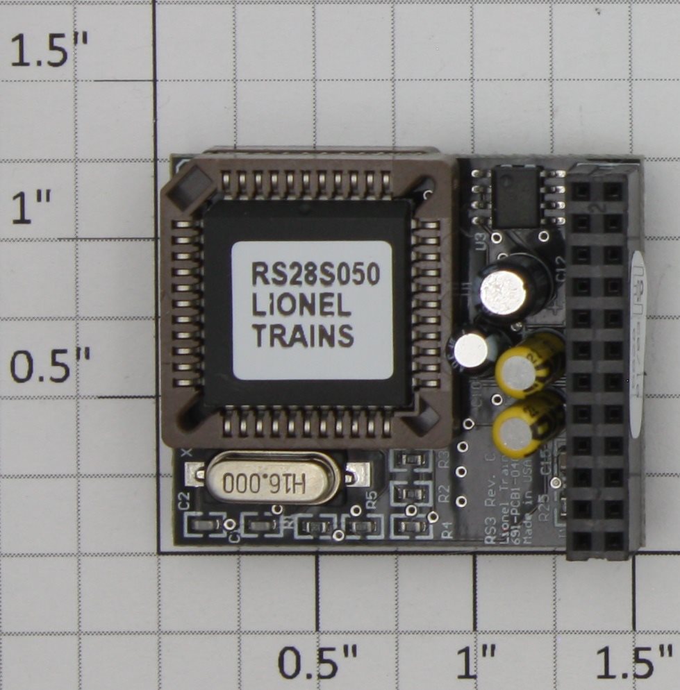 Lionel 691RS40068 Conv Generic Camelback Railsounds 4.0 PCB Circuit Board