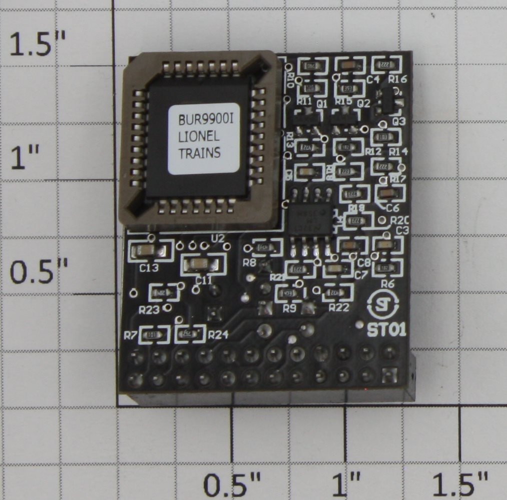 Lionel 691RS4E019 Pioneer Zephyr #9900 Railsounds 4E PCB Circuit Board