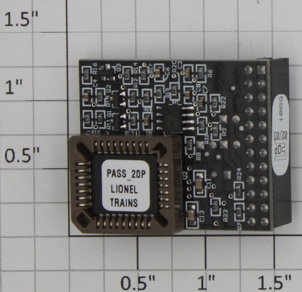 Lionel 691RS4E02E NYC Stationsounds(6-15383)Railsounds 4E PCB Circuit Board