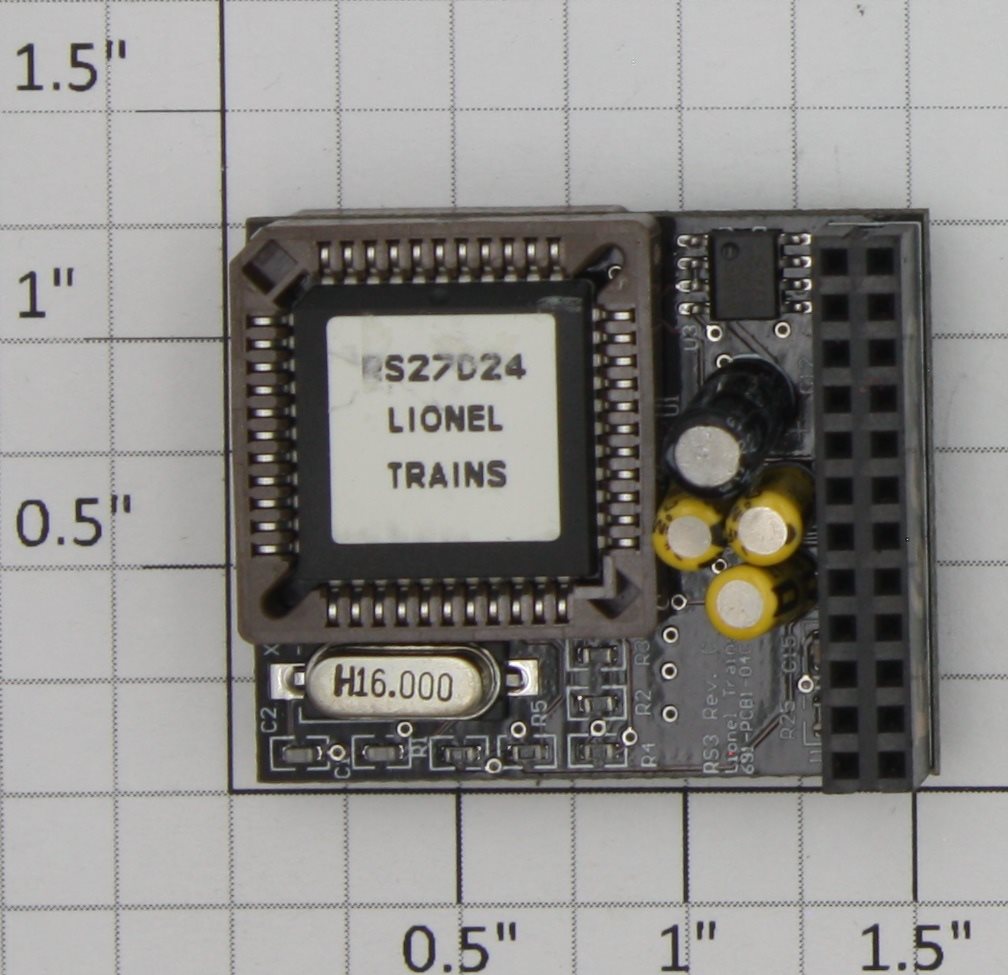 Lionel 691RS4004E Amtrak Dash-8 #516 Railsounds 4.0 PCB Circuit Board