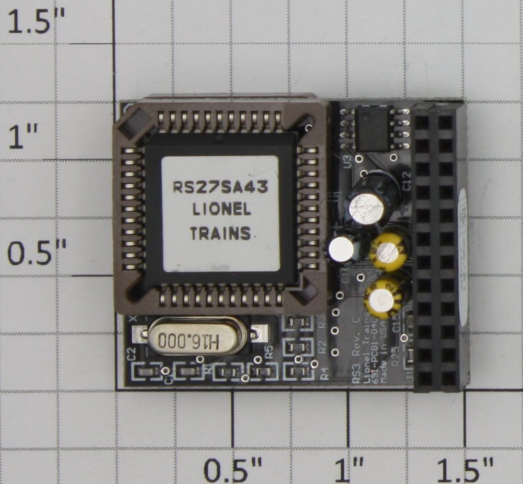 Lionel 691RS4E017 NYC L-2A 4-8-2 #2793 Railsounds 4E PCB Circuit Board