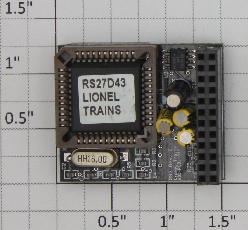 Lionel 691RS4E014 B&O Alco S-2 #9045 Railsounds 4E PCB Circuit Board