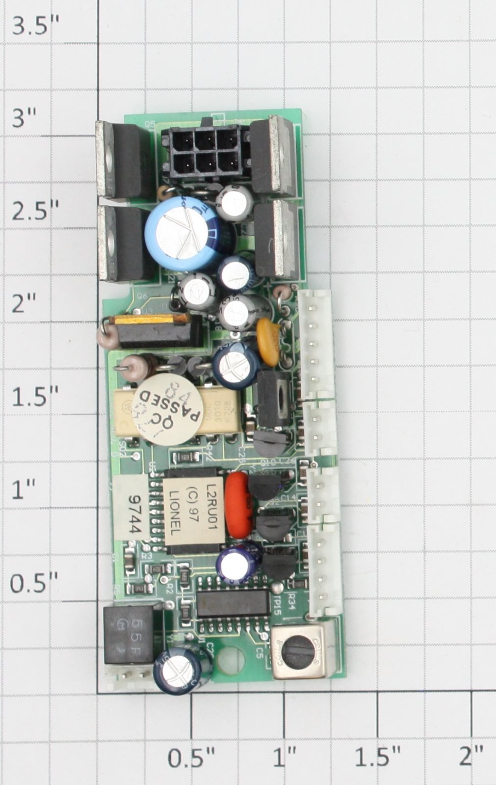 Lionel 6108045126 Commodore Vanderbilt LCRU PCB Circuit Board