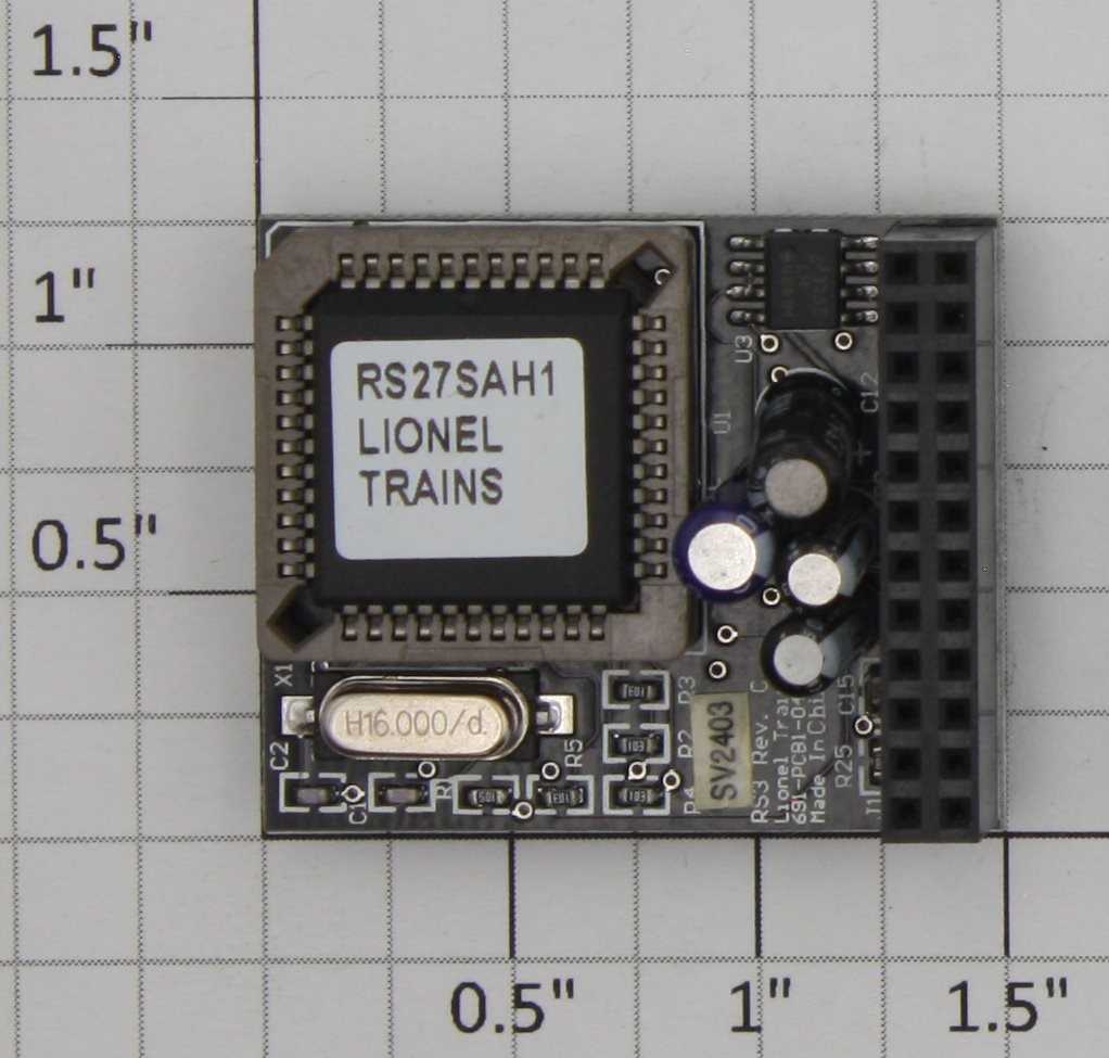 Lionel 691RS4E01A SP AC-9 #3809 Railsounds 4E PCB Circuit Board