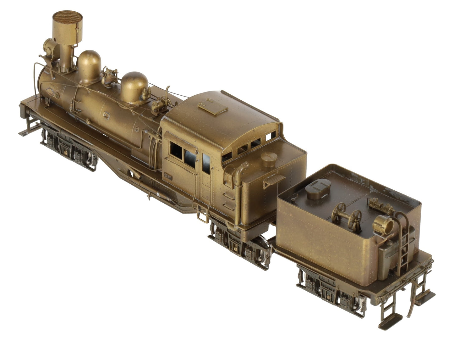 United Scale Models HO BRASS Pacific Coast Shay Locomotive - unpainted EX/Box