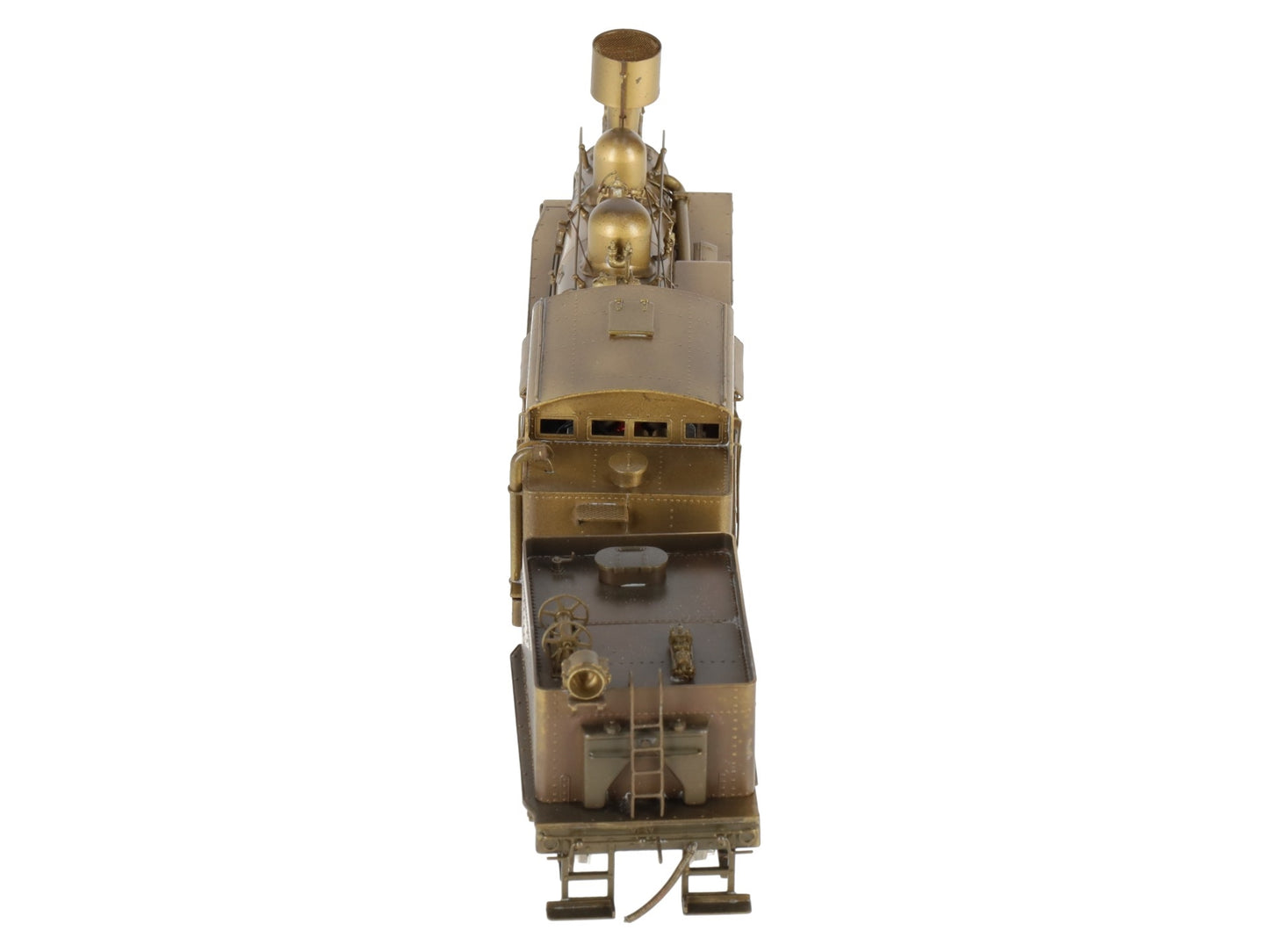 United Scale Models HO BRASS Pacific Coast Shay Locomotive - unpainted EX/Box