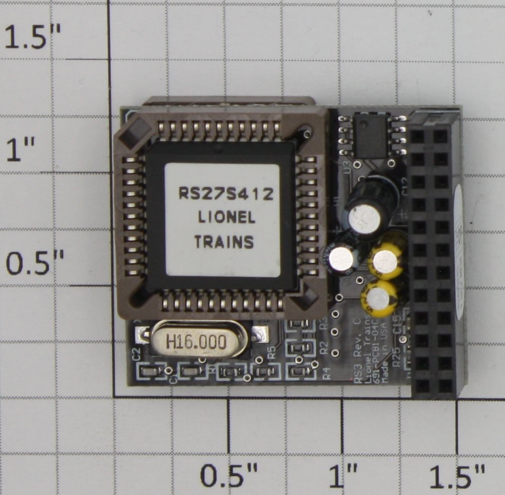 Lionel 691RS4E00F Pere Marquette Berkshire #1225 Railsounds 4E PCB Circuit Board