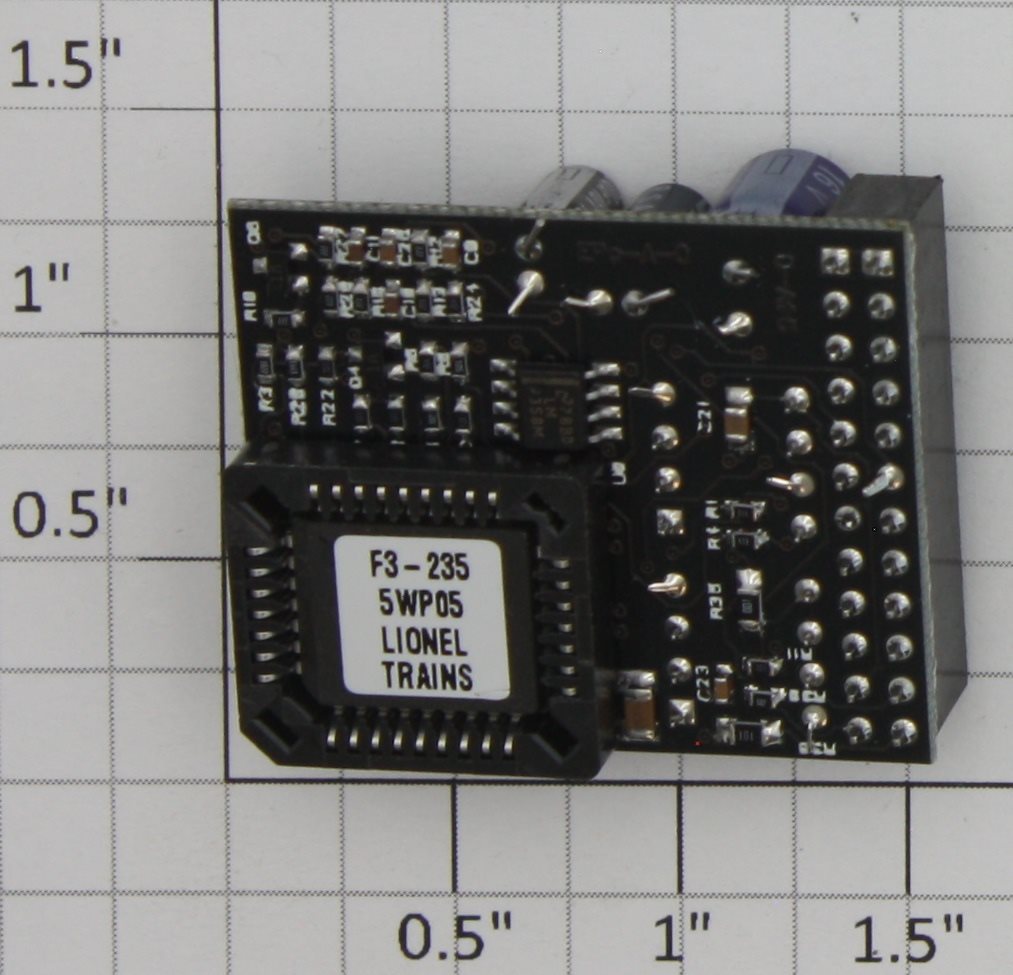 Lionel 691PCB1055 WP F-3 (6-18191) Railsounds 3.0 PCB Circuit Board