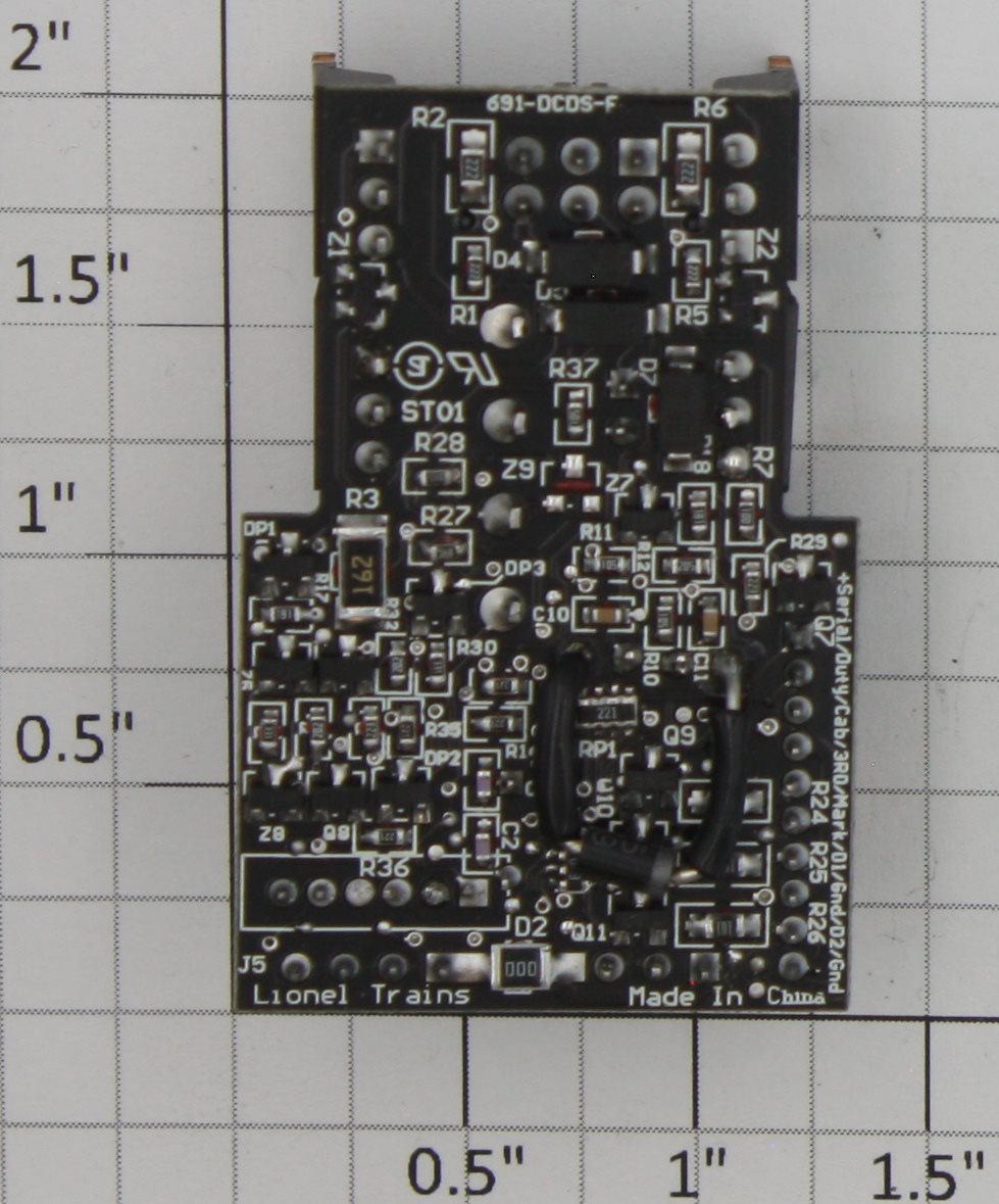 Lionel 691DCDSZD2 DCDS / ODYSSEY 1 MOTOR DRIVER / 2 MOTORS / DIESEL