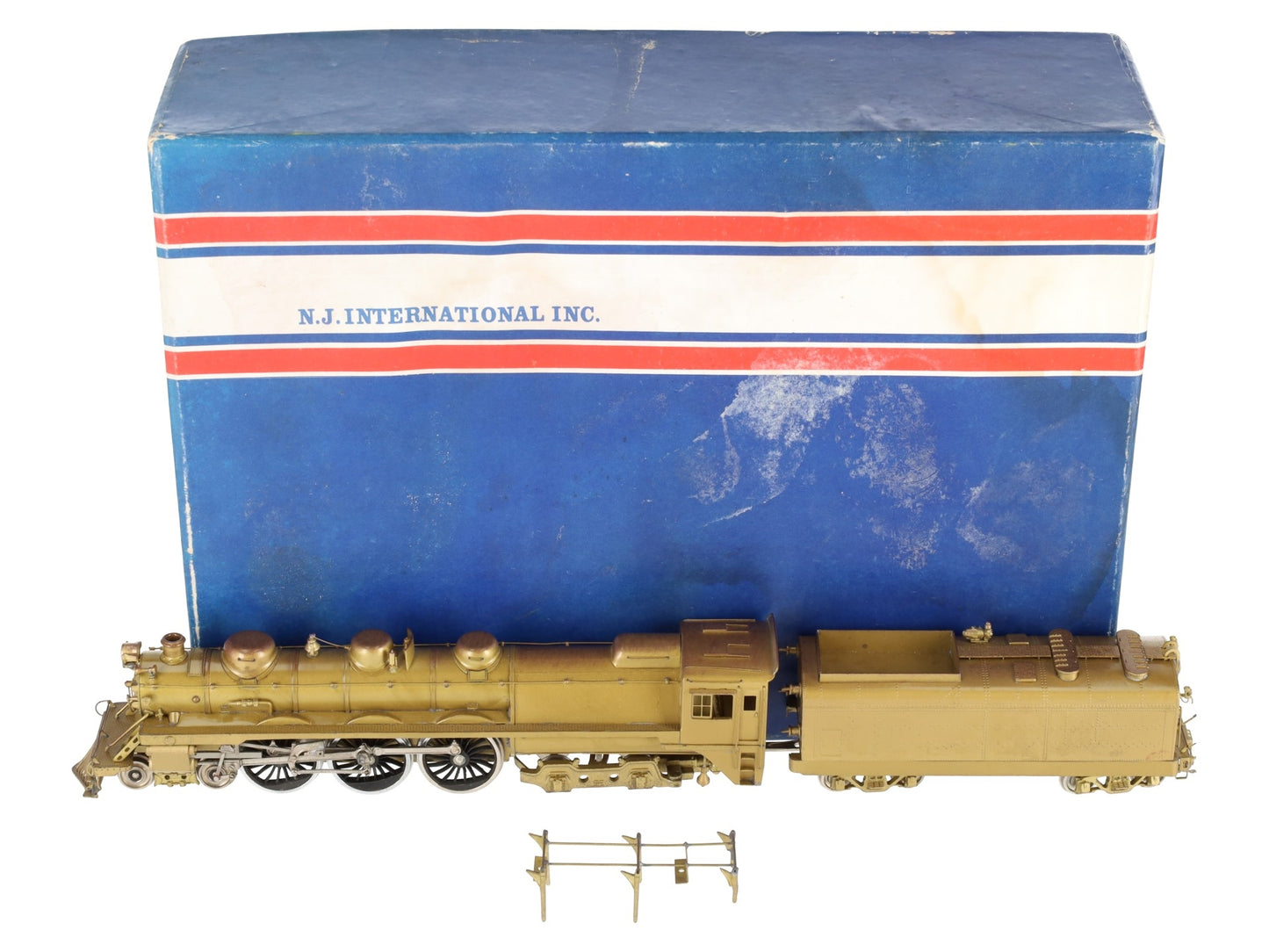 Custom NJ Brass ST-204 HO BRASS B&O Class V-2 "Lord Baltimore" 4-6-4 Steam Loco  EX/Box