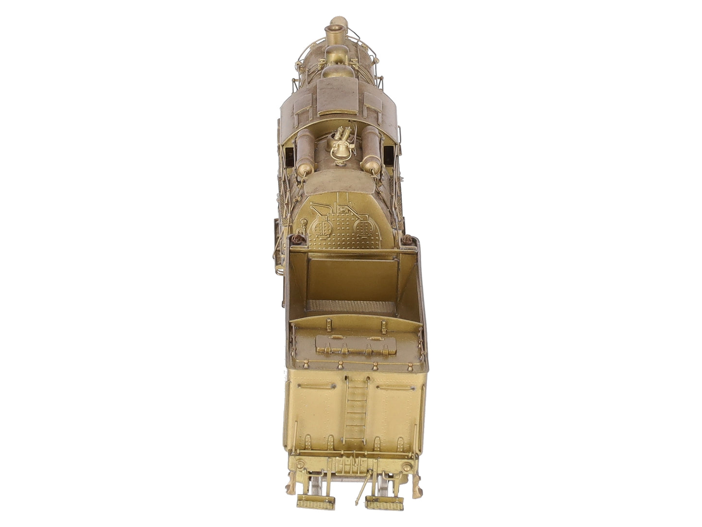 Custom NJ Brass ST-877 BRASS HO Reading L7sb 4-6-0 Camelback & Tender EX/Box