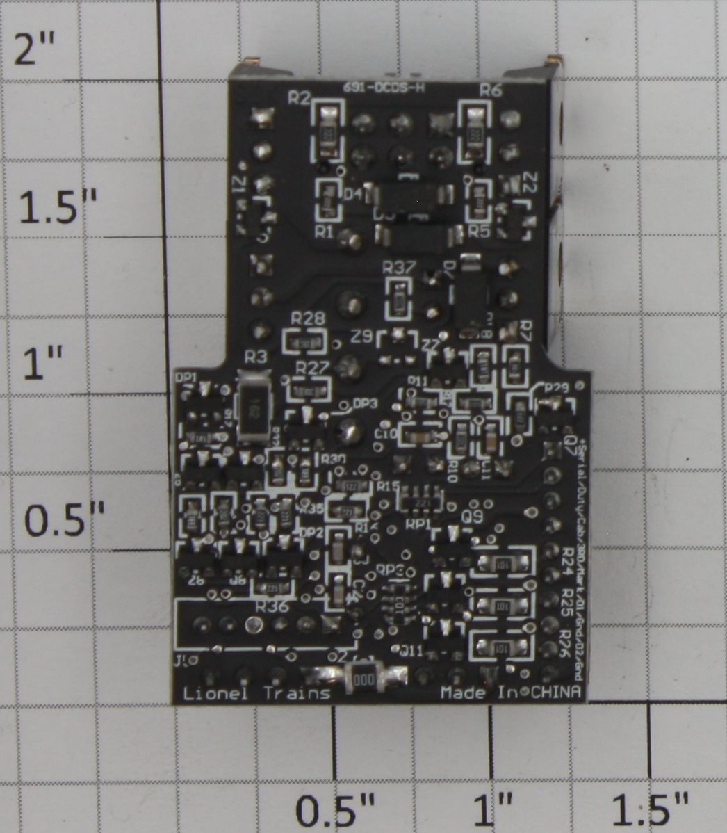 Lionel 691DCDSYU3 DCDS / ODYSSEY 1 MOTOR DRIVER / ACELA