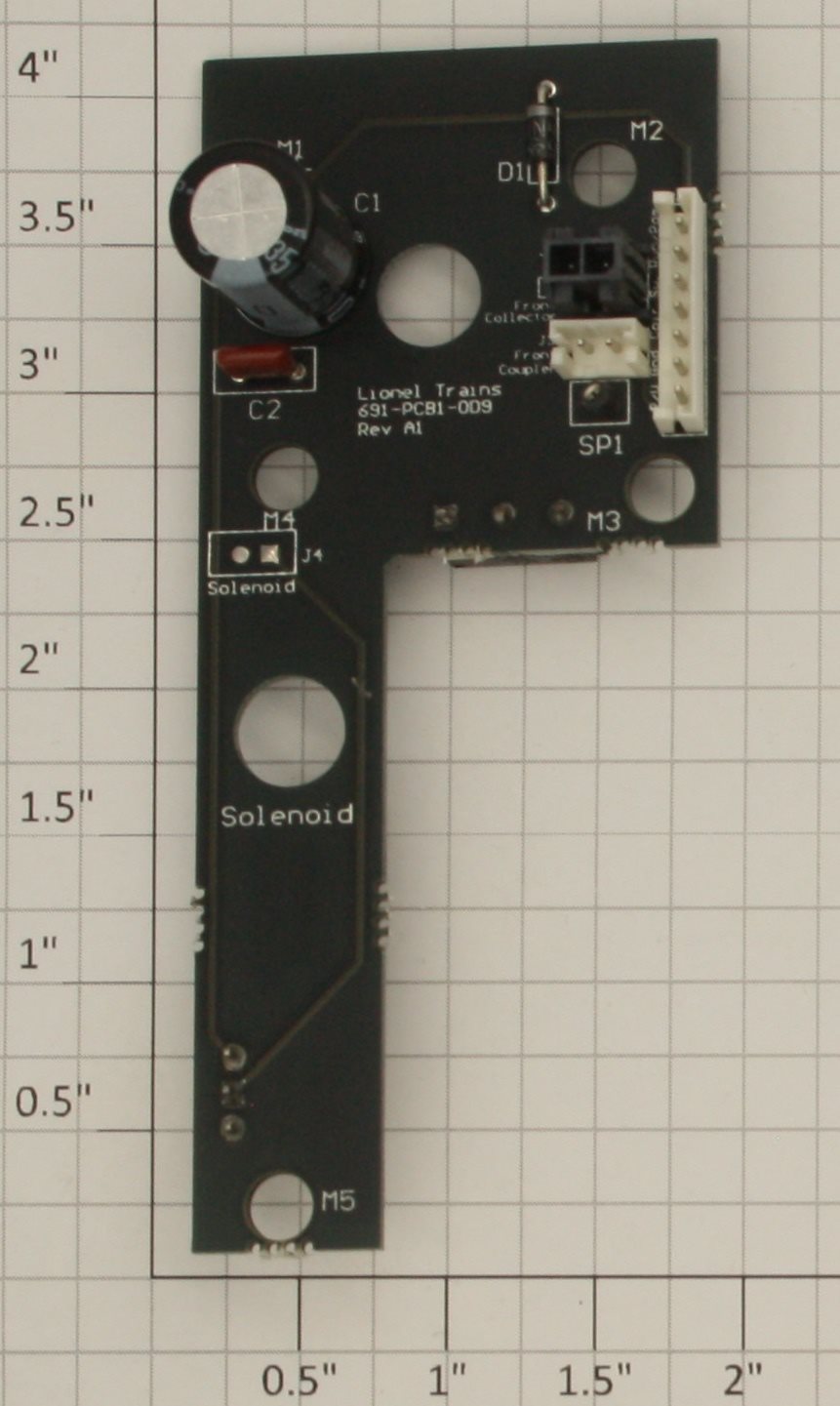 Lionel 691PCB10D9 Animal Sounds Motherboard PCB Circuit Board