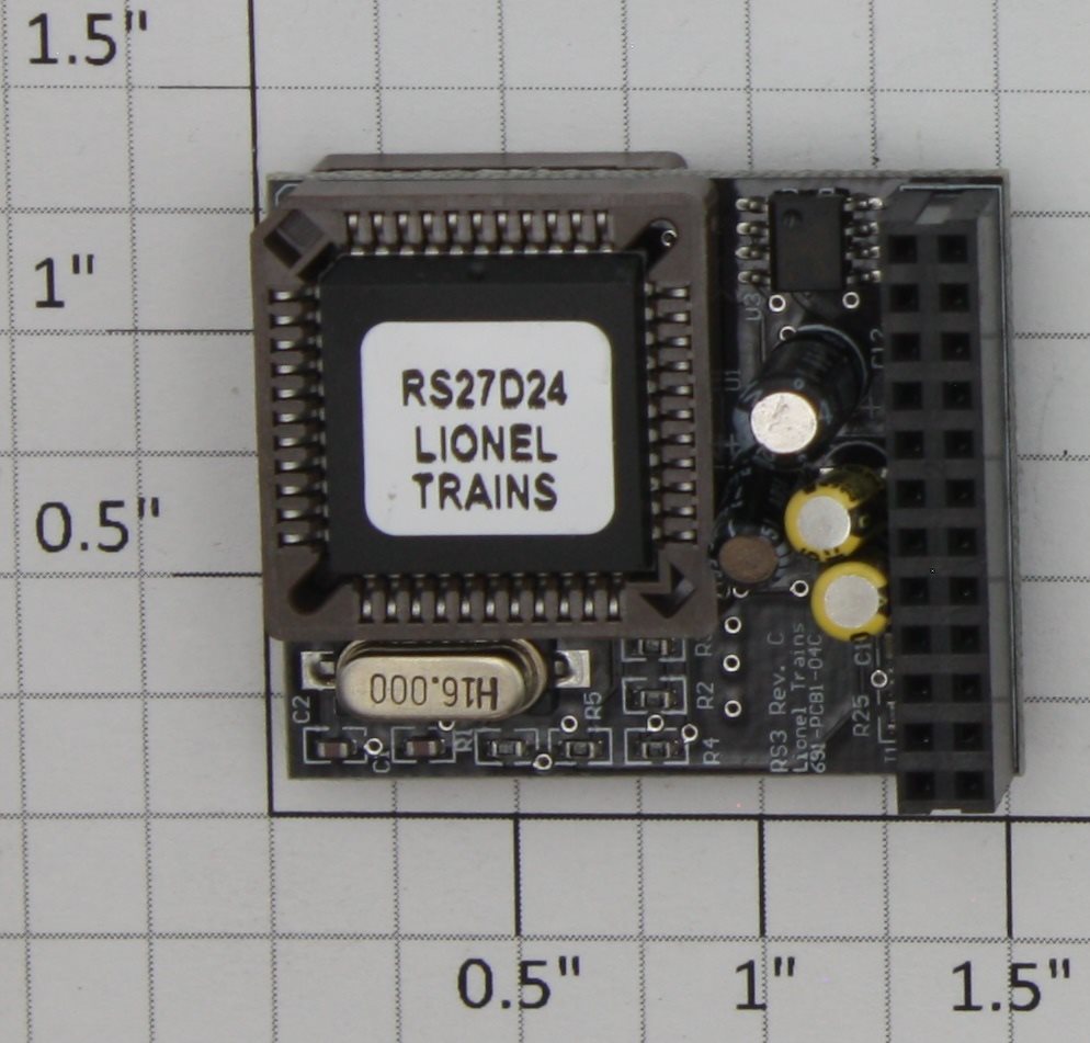 Lionel 691RS4002F Chessie U33C #3312 Railsounds 4.0 PCB Circuit Board