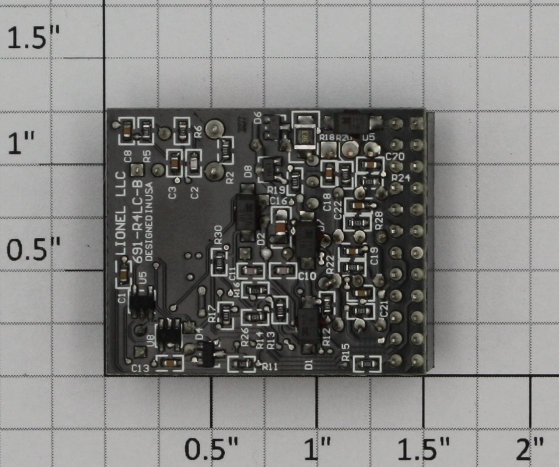 Lionel 691R4LC103 Legacy R4LC Radio PCB Circuit Board - S03 Code