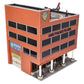Menards 279-4435 O Scale One Police Plaza w/ Animated Helicopter EX/Box