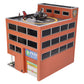 Menards 279-4435 O Scale One Police Plaza w/ Animated Helicopter EX/Box
