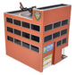 Menards 279-4435 O Scale One Police Plaza w/ Animated Helicopter EX/Box