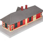 MTH 30-90610 O Main Street Country Passenger Station w/Christmas Lights
