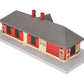 MTH 30-90610 O Main Street Country Passenger Station w/Christmas Lights