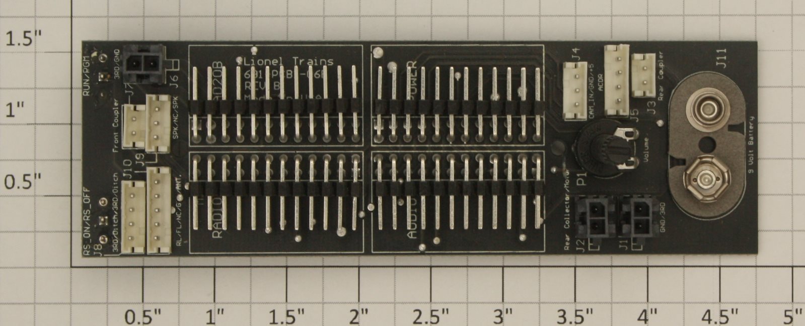Lionel 691PCB106E SD40 TMCC/RS/AD20B Motherboard PCB Circuit Board