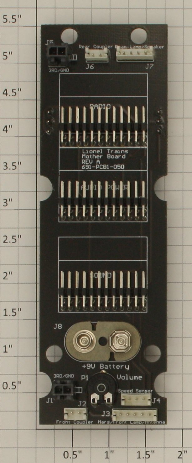 Lionel 691PCB1050 Motherboard Rev A PCB Circuit Board