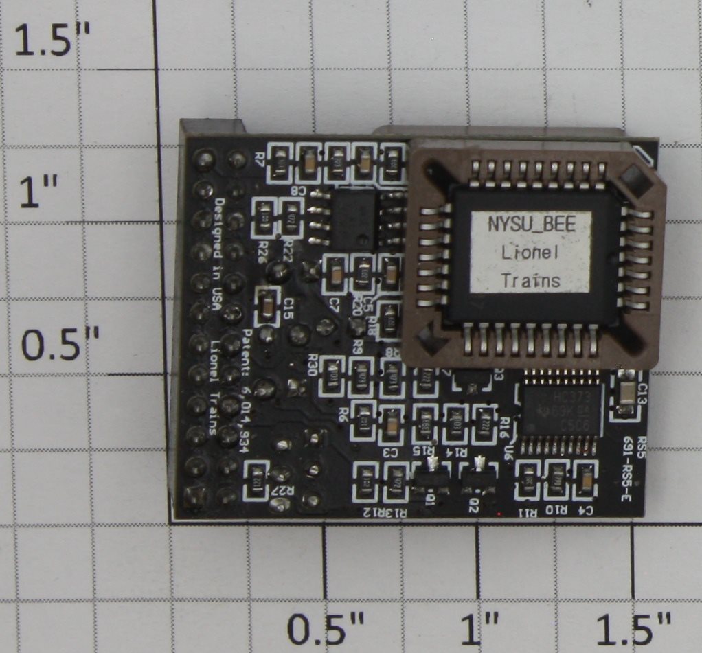 Lionel 691RS55069 R-16 Subway Railsounds 5.5 PCB Circuit Board