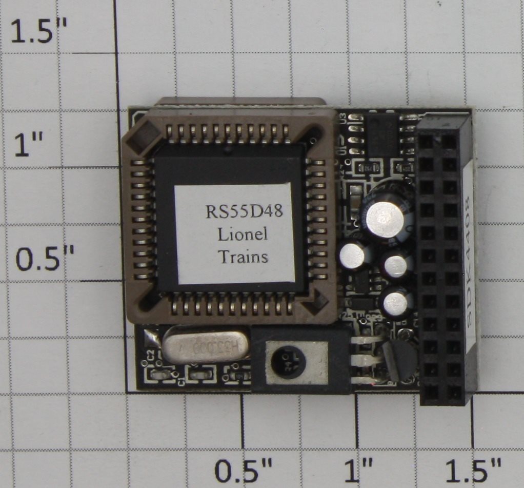 Lionel 691RS5503D SF F-3B Dummy (6-34544) Railsounds 5.5 PCB Circuit Board