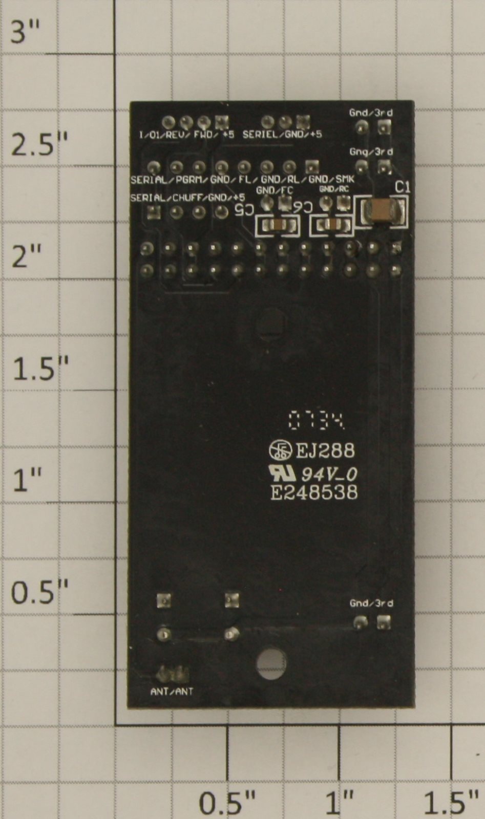 Lionel 691MB07C01 Steam Engine Motherboard PCB Circuit Board