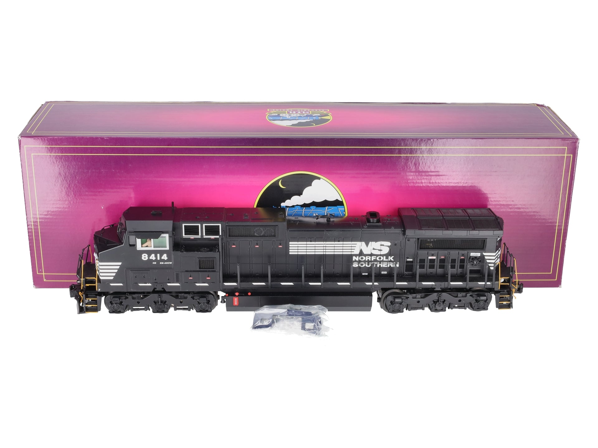 MTH 20-20418-1 NS Dash-8 Diesel Engine w/Proto-Sound 3.0 #8414 (Hi-Rail Wheels)