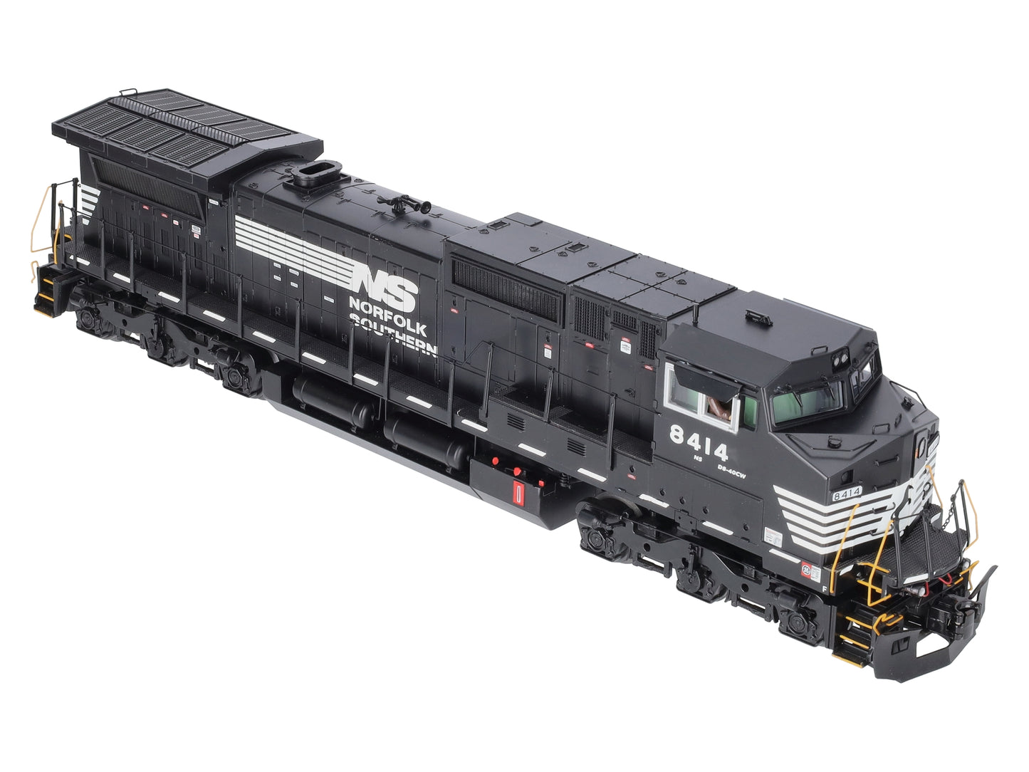MTH 20-20418-1 NS Dash-8 Diesel Engine w/Proto-Sound 3.0 #8414 (Hi-Rail Wheels)