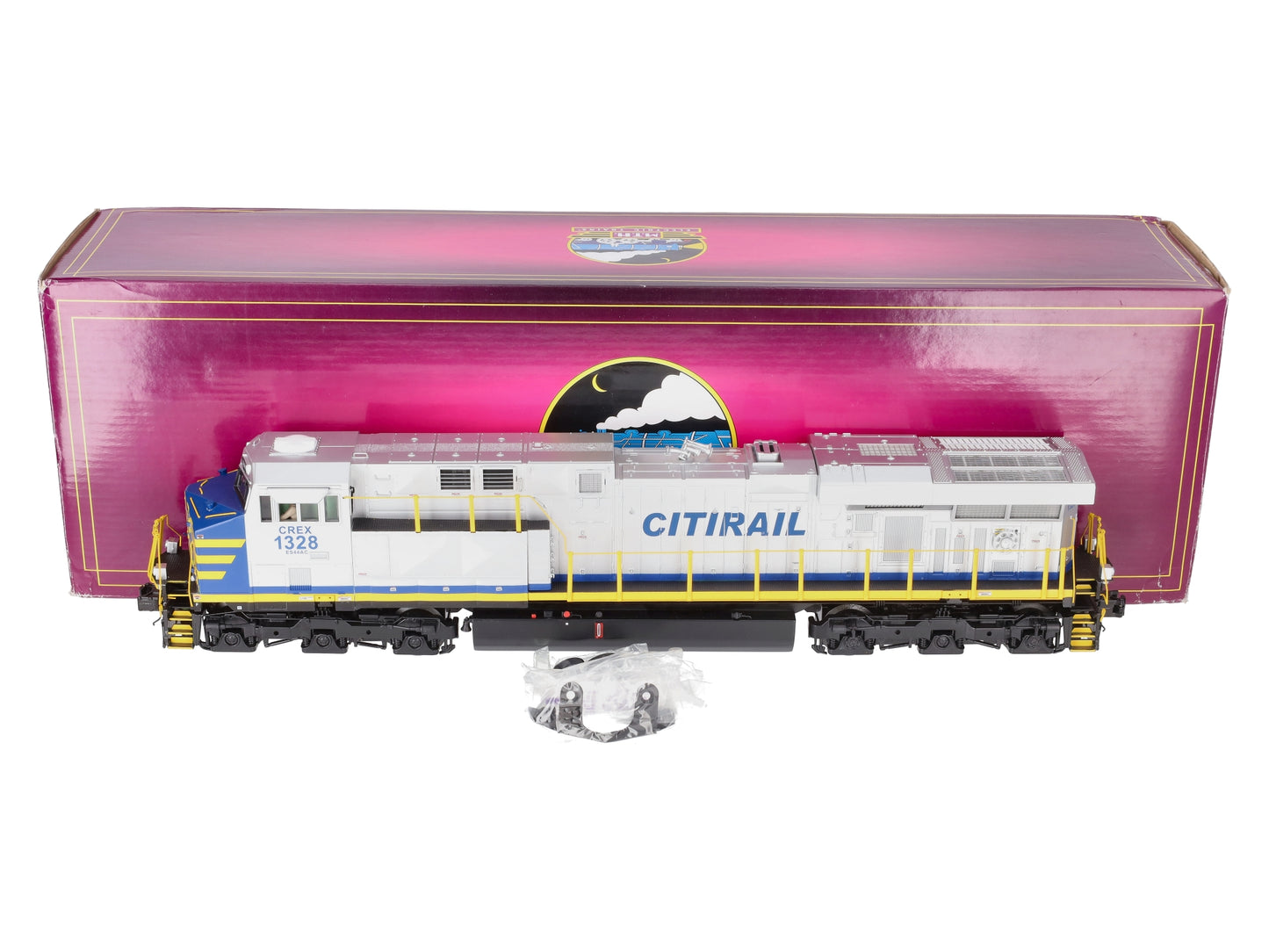 MTH 20-20738-1 Citirail ES44AC Diesel Engine w/ P-S 3.0 #1328 (Hi-Rail Wheels)