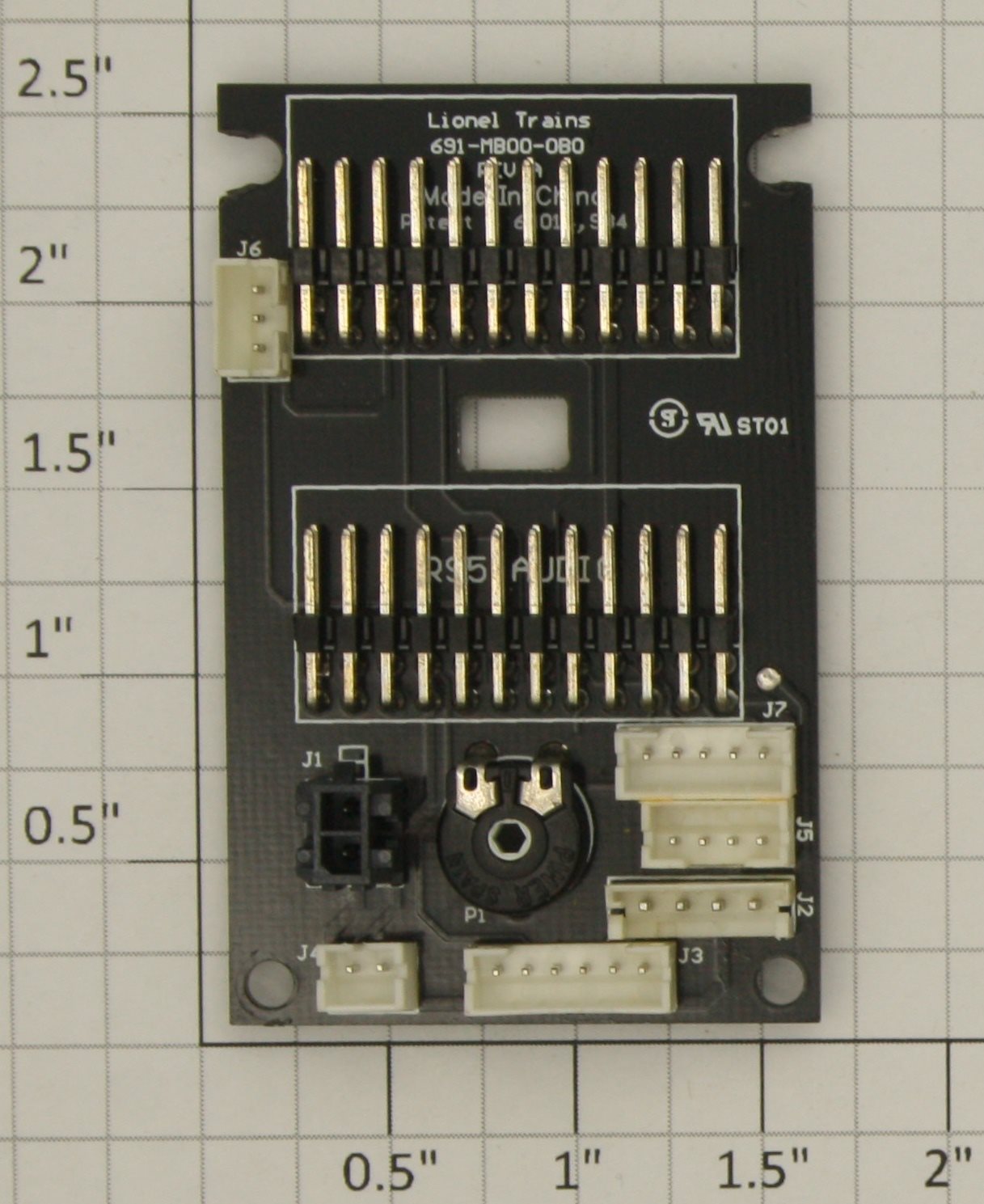 Lionel 691MB000B0 RS5 Tender Motherboard