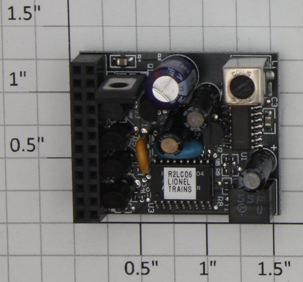 Lionel 6108241024 R2LC C06 Code Radio Receiver PCB Circuit Board