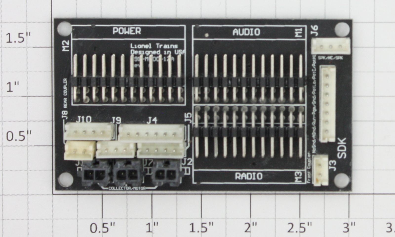 Lionel 691MB0017A MOTHERBOARD TRAINMASTER RS4/E