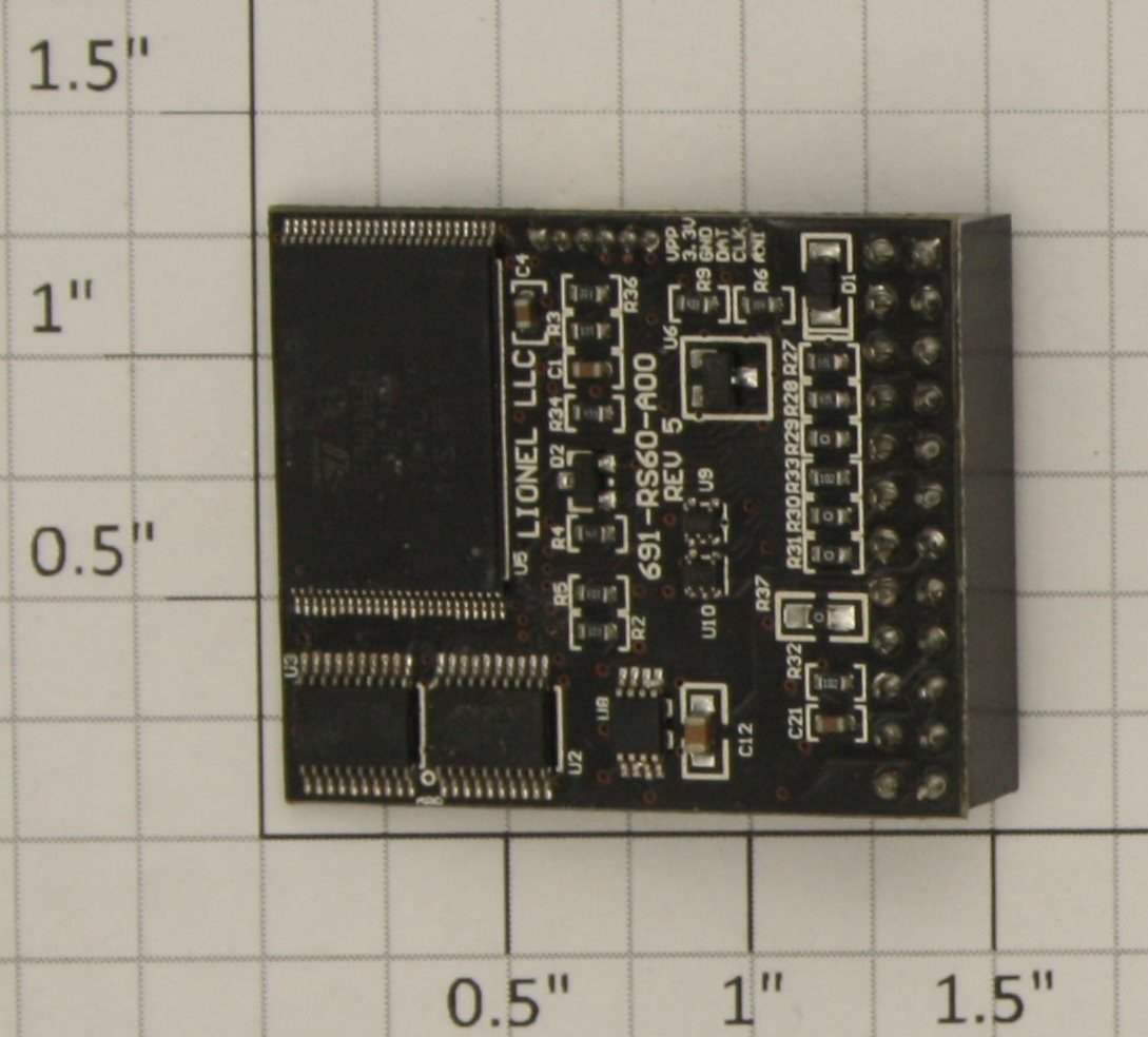 Lionel 691RS60126 Generic 0-8-0 Railsounds 6.0 PCB Circuit Board