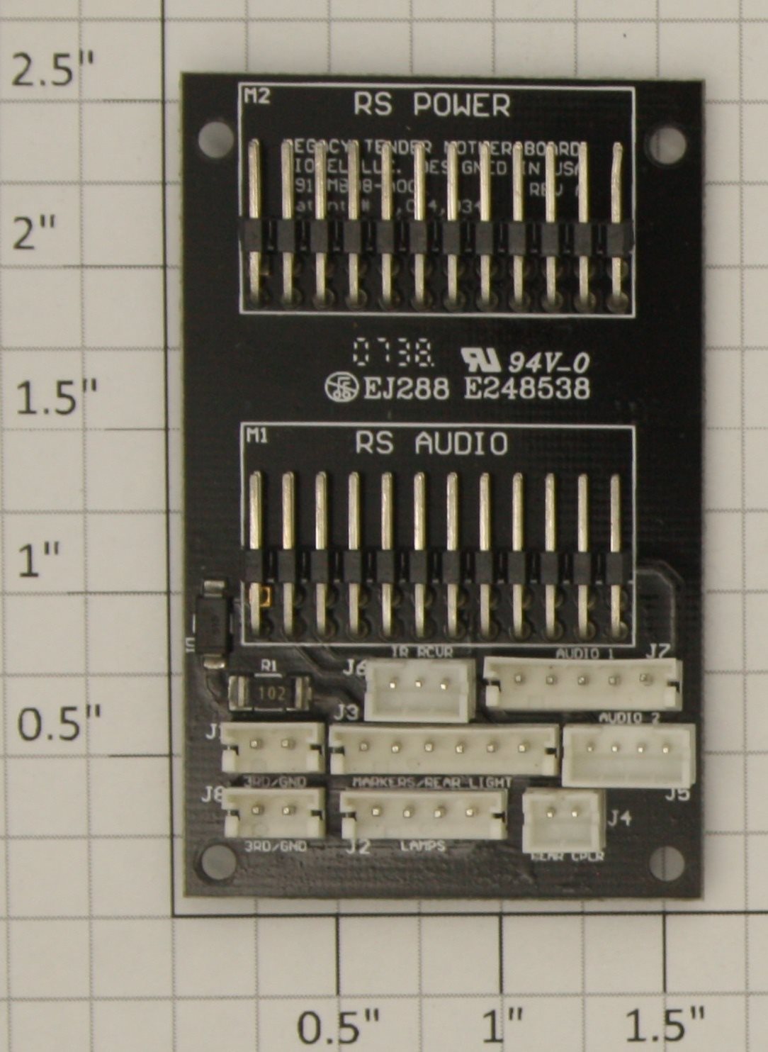 Lionel 691MB08A01 RS5 Tender Motherboard