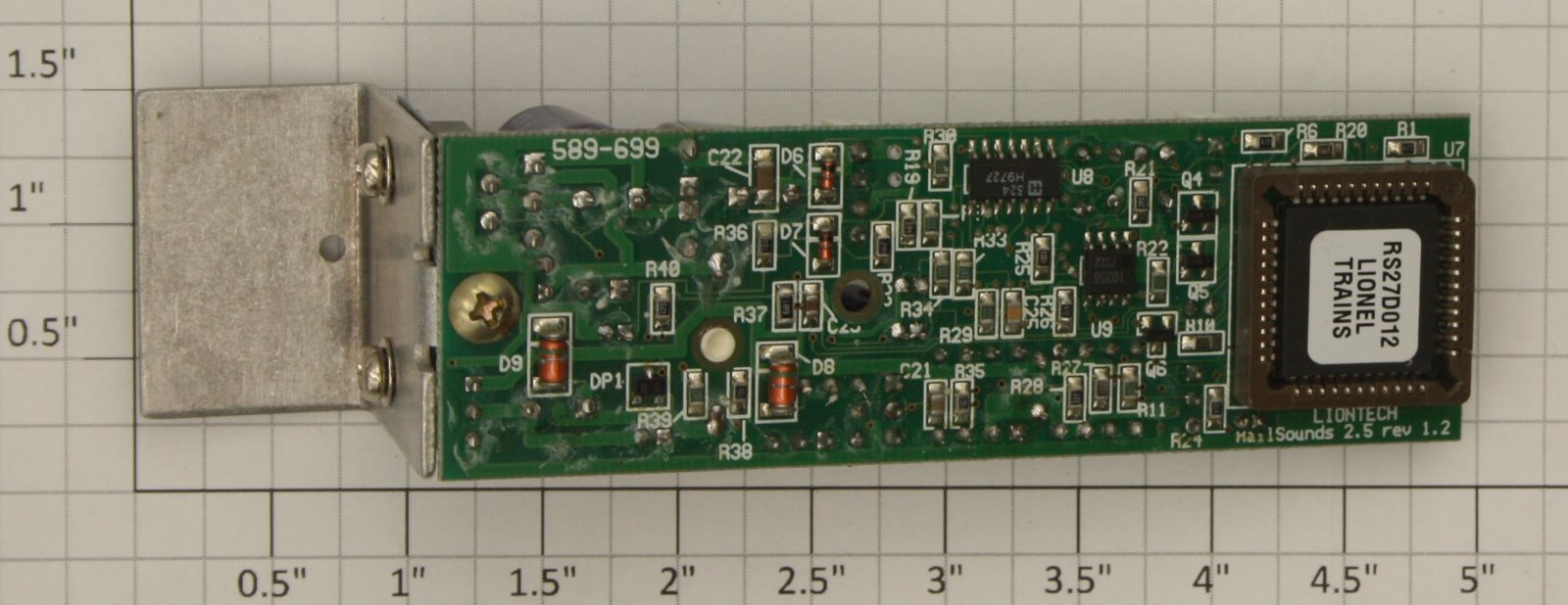Lionel 18978-266 C&O NW-2 Switcher #624 Railsounds 2.5 PCB Circuit Board