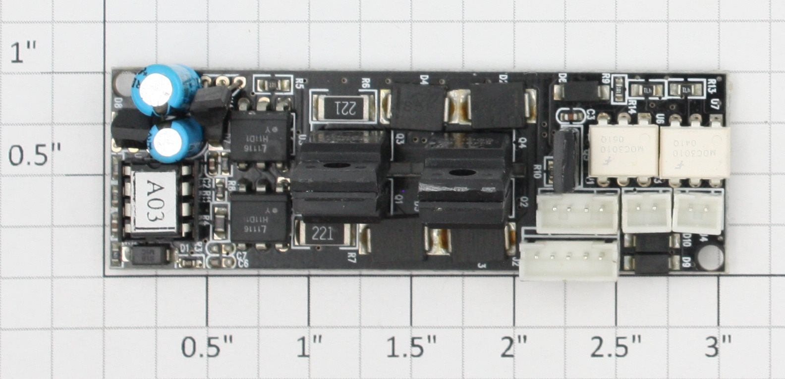 Lionel 691DREUA03 Reversing and Drive PCB Circuit Board (Rev3)